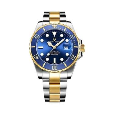 Imagem de Relógio De Mergulho Automático De Luxo Masculino PAGANI DESIGN Com Vid