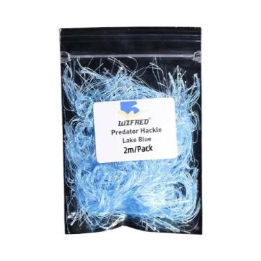 Imagem de Pacote De 2M De Material De Chenille Predator Hackle De Face Única Par