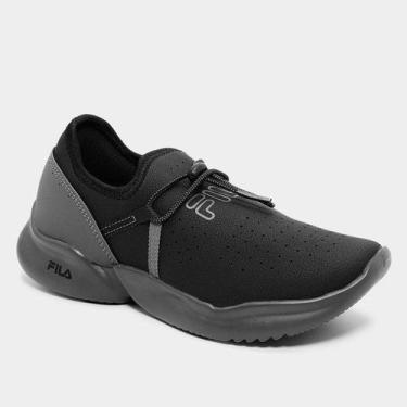 Imagem de Tênis Infantil Fila Play, Preto, Grafite, 33