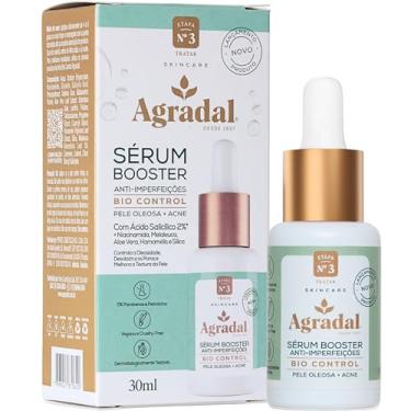 Imagem de Agradal, Sérum Booster, Anti-imperfeições Bio Control Skincare Nº3, Controle de Oleosidade e Melhora da Textura, 30ml, Branco