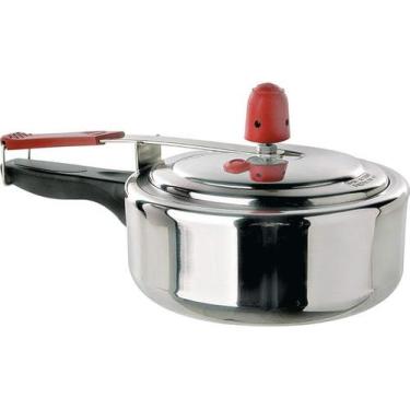 Imagem de Panela de Pressão Eirilar 2 Litros Alumínio Polido Fechamento Interno