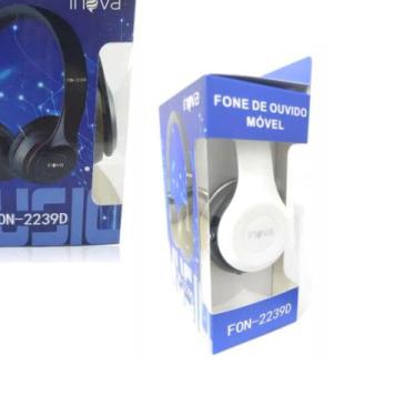Imagem de Fone de Ouvido Cm Microfone Estero Grave HeadPhone Inova 2239D Origina