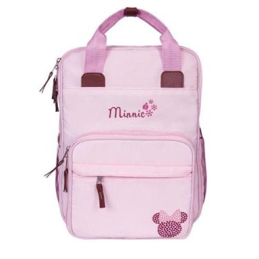Imagem de Mochila de Maternidade Dermiwill Minnie Rosa, Rosa