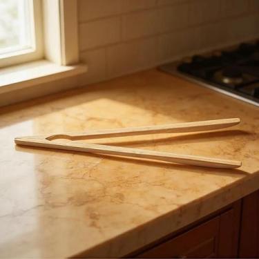 Imagem de Pinça Culinária Em Bambu Pure Pegador Multiuso - Casa Hera Maria, Pinç