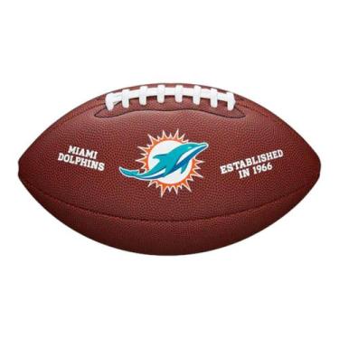 Imagem de Bola de Futebol Americano Wilson Backyard Miami Dolphins