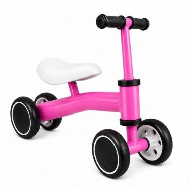Imagem de Bicicleta Infantil de Equilíbrio Brinquedo Crianças Rosa - DDG