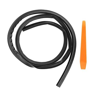 Imagem de Aramox Adesivos para painel de carro, tiras de vedação com isolamento acústico, painel de borracha, vedação para decapagem, acabamento de enchimento, faixa de vedação para painel em forma de T, tira de vedação com isolamento de ruído, enchimento universal