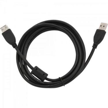 Imagem de Cabo Extensor Usb 2.0 A Macho X A Femea 5 Metros Preto