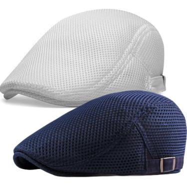 Imagem de Kit 2 Boina Italiana Masculina Verão Premium