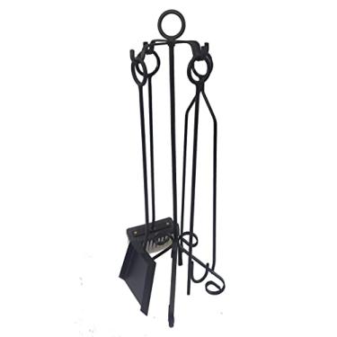 Imagem de Kit Acessórios Lareira, Limpeza E Conservação 4 Peças