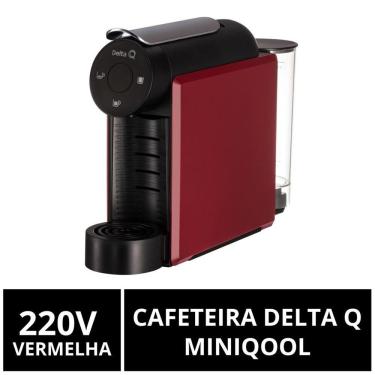 Imagem de Cafeteira Cápsulas Delta Q, MiniQool, Vermelha, 220V