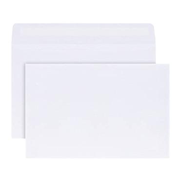 Imagem de Office Depot Envelopes de cartão de felicitações da marca, 14 x 21 cm, branco, caixa com 100