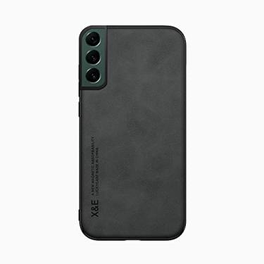 Imagem de Kepuch Silklike Capa para Samsung Galaxy S30/S21 - Case Placa de Metal Embutida para Samsung Galaxy S30/S21 - Preto