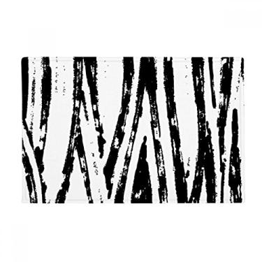 Imagem de DIYthinker Tapete de textura vertical escovado para piso antiderrapante para porta de banheiro