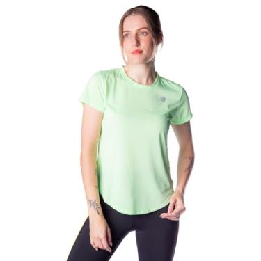 Imagem de Camiseta Feminina New Balance Accelerate Verde Claro - P