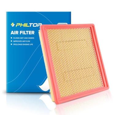 Imagem de PHILTOP Filtro de ar do motor, substituição EAF088 para Colorado (2015-2021), Canyon (2015-2021), compatível com filtro de ar CA11959, protege o motor e melhora a aceleração
