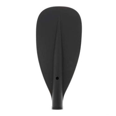 Imagem de Luzhengyang Pacote resistente de 2 folhas de remo de canoa e acessórios de lâmina de caiaque de peso, acessórios DIY para iniciantes, serve na maioria dos tubos de alumínio, para substituição