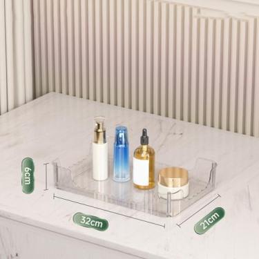 Imagem de Zerodis - Rack de Armazenamento de Mesa de Camada Dupla, Organizador Multifuncional Leve e Portátil para Casa