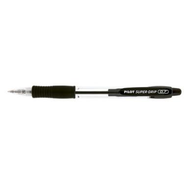Imagem de Caneta Super Grip Bp-10r-F 0 7 Pilot 12 Unidades, Preto