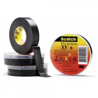 Imagem de Fita Isolante Scotch 33   19 mm X 20 Metros   3m