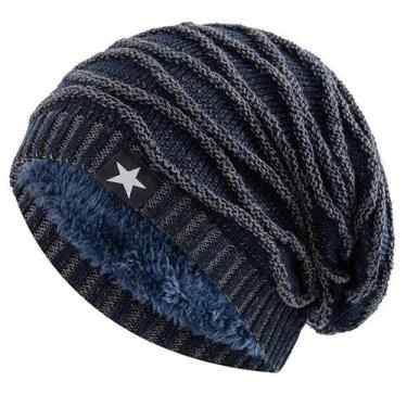 Imagem de Gorro De Inverno Pele Forrada Unissex Casual ELASHOPP