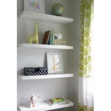 Imagem de Kit 4 Prateleiras MDF/MDP Nichos Sala Quarto Cozinha Banheiro 30x15 - 