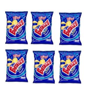 Imagem de Kit 40 un Batata Chips Salgadinho 20g Fritop p/ Lanche - Blook