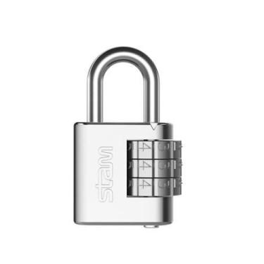 Imagem de Cadeado Com Segredo Cores P/ Malas / Armários / Portas 25mm Stam Croma