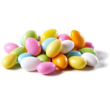 Imagem de Amêndoa Confeitada Colorida Casca Fina) a Granel  - TIO ALI, 1,000kg