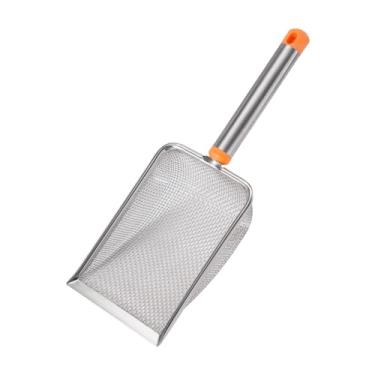 Imagem de ＡＷＨＡＯ Colher para Areia de Gato, Colher para Limpeza de Animais de Estimação, Suprimentos de Limpeza, Cabo Longo, Malha Fina, aço Inoxidável para Gatinhos, Malha 3.8X3.8mm