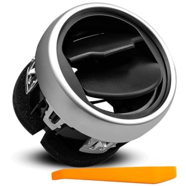 Imagem de QAGGUM Duto de ventilação de ar de ar condicionado para painel adequado para Ford Mustang 2015 2016 2017 2018 2019 2020 2021 2022 substitui FR3Z-19893-AE FR3Z-19893-AC, luz central interna frontal da