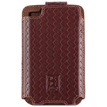 Imagem de Capa ajustada de couro IPH1201-4 Limited Luxury para iPhone 4/4S - 1 pacote - embalagem de varejo - marrom