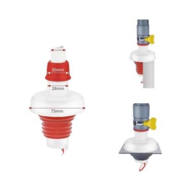 Imagem de Adaptador de Drenagem para Máquina de Lavar - Anti-Transbordamento e A