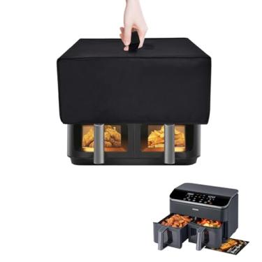 Imagem de NUENSS-ROR Capa Protetora Contra Poeira Para Fritadeira A Ar Nuenss-Ror, Reforçada, À Prova D'Água, Resistente E Ao Calor, Compatível Com Cosori 9Qt 8 Em 1 Dual (47,5 Cm De Largura, 44,5 Largura 29,