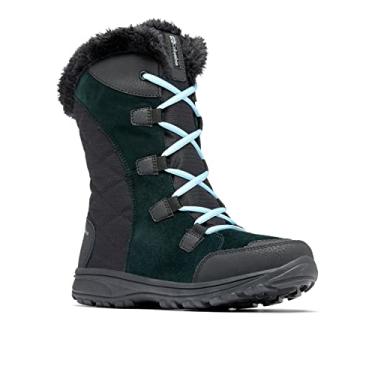 Imagem de Columbia Bota de neve feminina Ice Maiden II, Preto/Oxigênio, 6