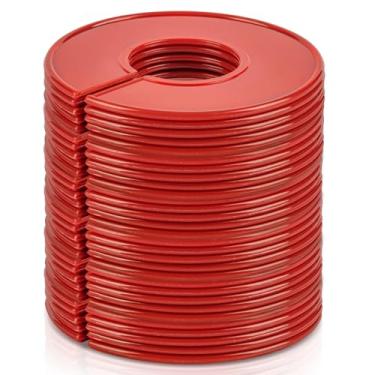 Imagem de Sukh Divisórias de armário de bebê 30 peças - Etiquetas de prateleira de organizador de roupas de plástico para rack de roupas, guarda-roupa, loja, armazém, berçário, itens essenciais para boutique