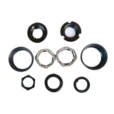 Imagem de predolo Conjunto de peças de reposição para suporte inferior de bicicleta infantil de 12 a 20 polegadas, componentes de manutenção e reparo, rolamento, Preto