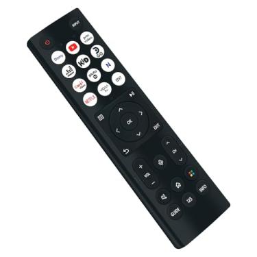 Imagem de Controle remoto de substituição por voz ERF3D96H compatível com Hisense 65A6NV 65 polegadas 4K Ultra HD Smart VIDAA TV LED LCD Televisão ERF3D96H(0011)
