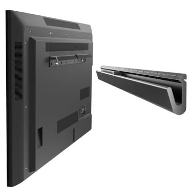 Imagem de Suporte de TV sem parafuso para parede de 12 a 55 polegadas, cabide de TV de drywall sem parafusos de até 45 kg, fácil instalação, sem broca e sem danos, serve para VESA de até 400 x 400 mm, inclui