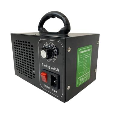 Imagem de Gerador de ozônio, purificadores de ar O3, eliminador de odores, máquina de ozônio de alta capacidade, purificador de ar ionizador de ozônio para casa, comercial, industrial (preto, 60.000 mg/h)