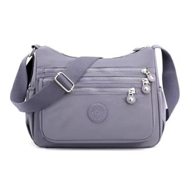 Imagem de Bolsa transversal Shoulder Bag Bolsinha Transversal Alça De Ombro Tiracolo alça de ombro (modelo 1 - cinza)