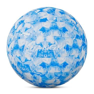 Imagem de Kuangmi Cubos de gelo macios de vôlei, tamanho oficial 5, bola recreativa interna e externa, bola de jogo de praia de treinamento esportivo para iniciantes, adolescentes e adultos