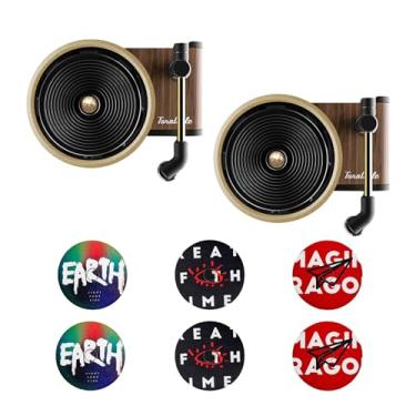 Imagem de Suvnie 2 peças de clipes de ventilação para purificadores de ar de carro, toca-discos retrô, purificadores automotivos para mulheres, capa de álbum, difusor de perfume, decoração de interiores