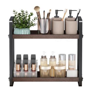 Imagem de Bandeja de bancada de banheiro HNRLOY Cosmetic Organizer Holder