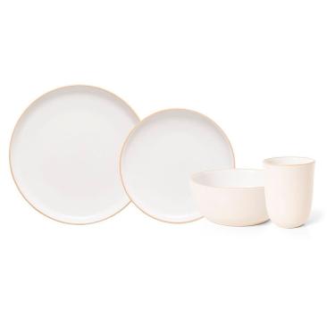 Imagem de Jogo Copa E Cia 16 Peças Harmonie Em Cerâmica Off-white