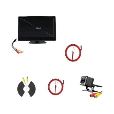 Imagem de Câmera De Ré Rotativa De 4.3 Polegadas Com Visão De 160 Graus, Fácil I