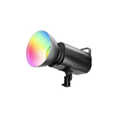 Imagem de Luz de Vídeo LED Profissional MM85, 500W RGB, 1700K-12000K, Controle Remoto 2.4G, Iluminação para Estúdio Fotográfico, YouTube, Live, com Tripé 2,1m – Bivolt 110V-220V