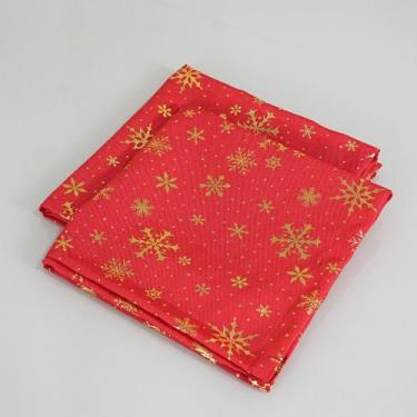 Imagem de Kit 2 Guardanapos Lumine Natal 42cm x 42cm 100% Poliéster Tecido Oxfor