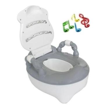 Imagem de Troninho Infantil Vaso Desfralde Criança Penico Musica Pinico Piniquin