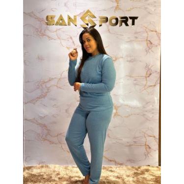 Imagem de Pijama de moletim - SANPORT, Preto